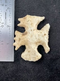 Chipped Hawk Effigy Indian Artifact Arrowhead