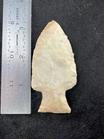 Stemmed Point Indian Artifact Arrowhead