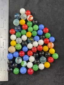 Group of Marbles Indian Artifact Arrowhead