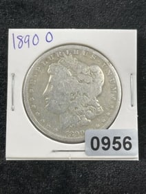 1890 O Morgan Silver Dollar Coin