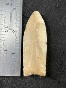 Clovis Indian Artifact Arrowhead