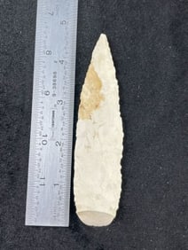 Agate Basin Indian Artifact Arrowhead
