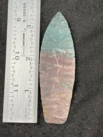 Agate Basin Indian Artifact Arrowhead