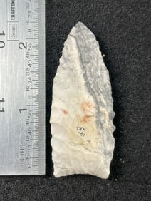 Agate Basin Indian Artifact Arrowhead