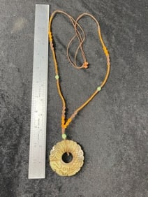 Chinese Jade with Necklace