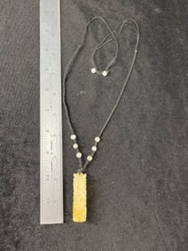 Chinese Jade with Necklace