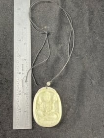 Chinese Jade with Necklace