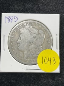1885 Morgan Silver Dollar Coin