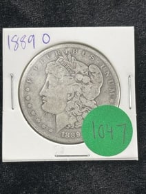 1889 O Morgan Silver Dollar Coin