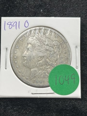 1891 O Morgan Silver Dollar Coin (1 of 2)