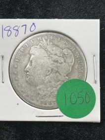 1887 O Morgan Silver Dollar Coin