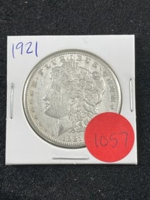 1921 Morgan Silver Dollar Coin