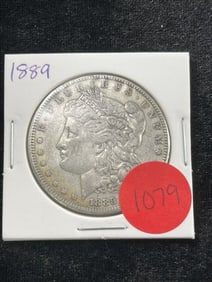1889 Morgan Silver Dollar Coin