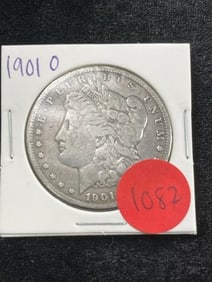 1901 O Morgan Silver Dollar Coin