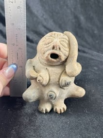 Pre-Columbian Pottery Vessel Indian Artifact Arrowhead