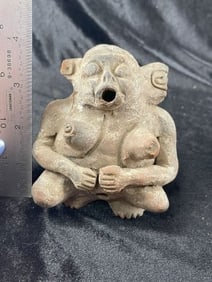 Pre-Columbian Pottery Vessel Indian Artifact Arrowhead