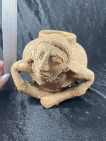 Pre-Columbian Pottery Vessel Indian Artifact Arrowhead