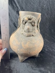 Pre-Columbian Pottery Vessel Indian Artifact Arrowhead