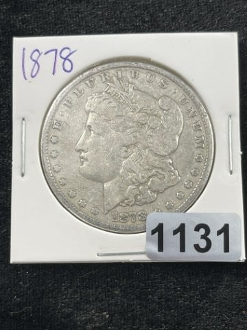1878 Morgan Silver Dollar Coin (1 of 2)