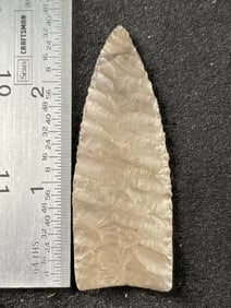 Clovis Indian Artifact Arrowhead