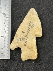 Unusual Knife Indian Artifact Arrowhead