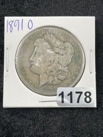 1891 O Morgan Silver Dollar Coin