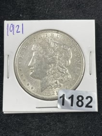 1921 Morgan Silver Dollar Coin