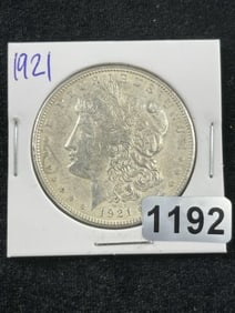 1921 Morgan Silver Dollar Coin
