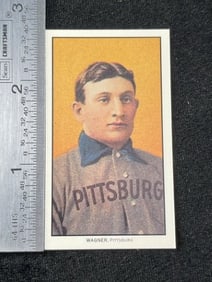 Honus Wagner Re-Print Tobacco Card