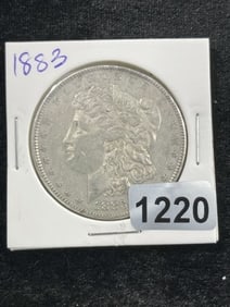 1883 Morgan Silver Dollar Coin