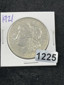 1921 Morgan Silver Dollar Coin