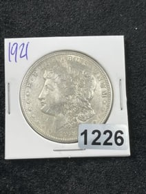 1921 Morgan Silver Dollar Coin