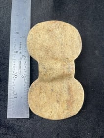 Butterfly Bannerstone Indian Artifact Arrowhead