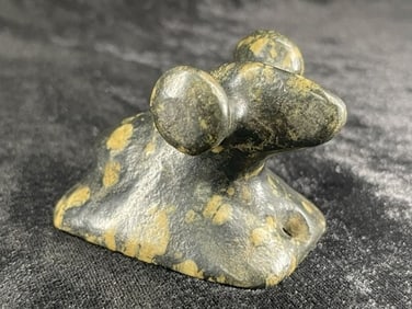 Popeyed Bust Birdstone Indian Artifact Arrowhead