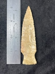 4 & 1/4" Benton Indian Artifact Arrowhead