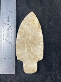 3 & 7/8" Adena Indian Artifact Arrowhead