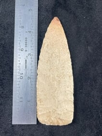 4 & 5/8" Wadlow Blade Indian Artifact Arrowhead