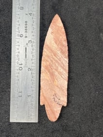 3 & 7/8" Adena Indian Artifact Arrowhead