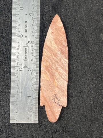 3 & 7/8" Adena Indian Artifact Arrowhead (1 of 3)