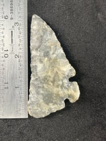 3 & 1/8" Texas Cornertang Indian Artifact Arrowhead