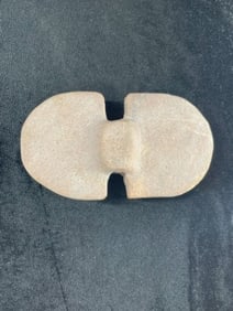 Butterfly Bannerstone Indian Artifact Arrowhead