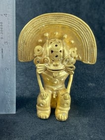 Tumbaga Tairona Figurine UNKNOWN MATERIAL