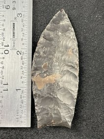 3 & 1/8" Clovis Indian Artifact Arrowhead