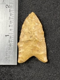 1 & 5/8" Dalton Indian Artifact Arrowhead