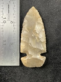 2 & 11/16" Dovetail Indian Artifact Arrowhead