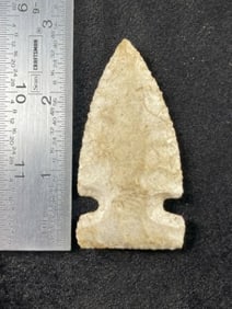 2 & 11/16" Hickory Ridge Indian Artifact Arrowhead