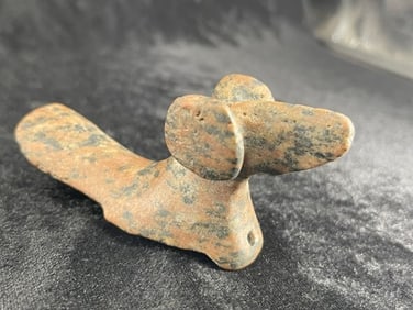 Popeyed Birdstone Indian Artifact Arrowhead