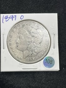 1899 O Morgan Silver Dollar Coin