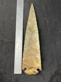 Large Spear Head Indian Artifact Arrowhead