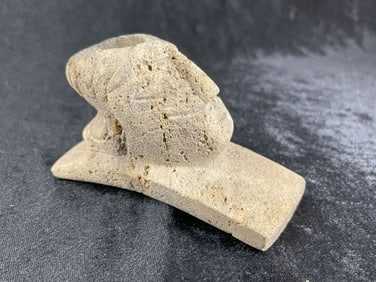 Human Effigy Stone Pipe Indian Artifact Arrowhead